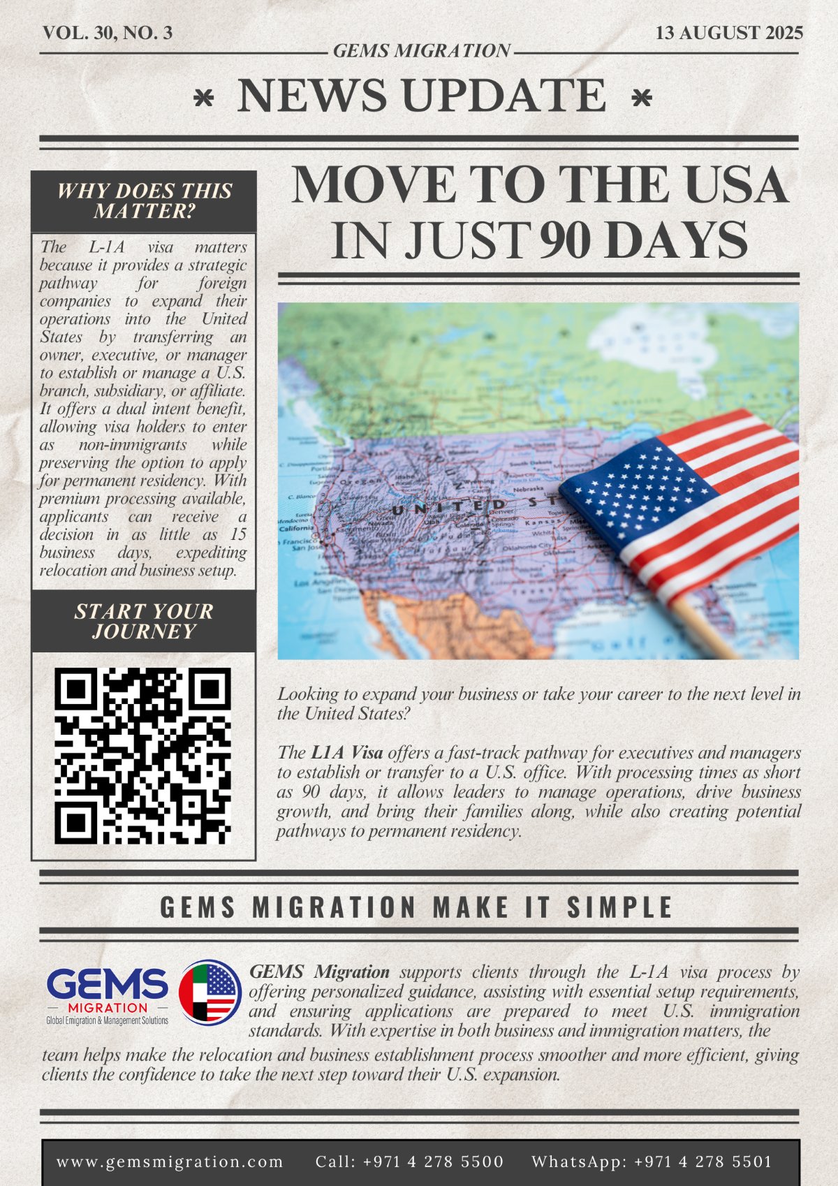 Move To The USA In 90 Days